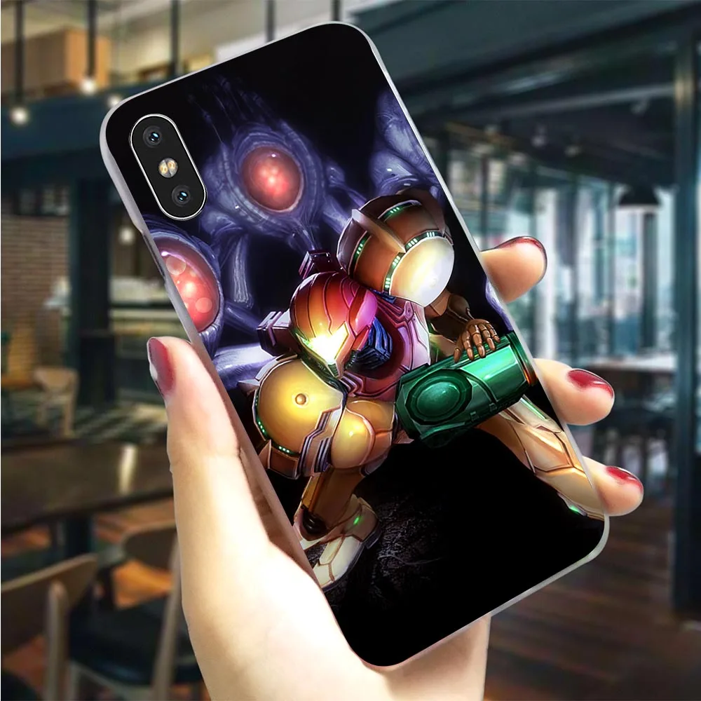 Жесткий чехол для телефона для iPhone 5 Samus Aran Metroid чехол для iPhone Xs Чехлы XR Xs Max 7 8 Plus 6 6S 5S SE - Цвет: K0719509