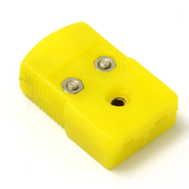 

Female K Type Thermometer Thermocouple Wire Cable Connector Yello