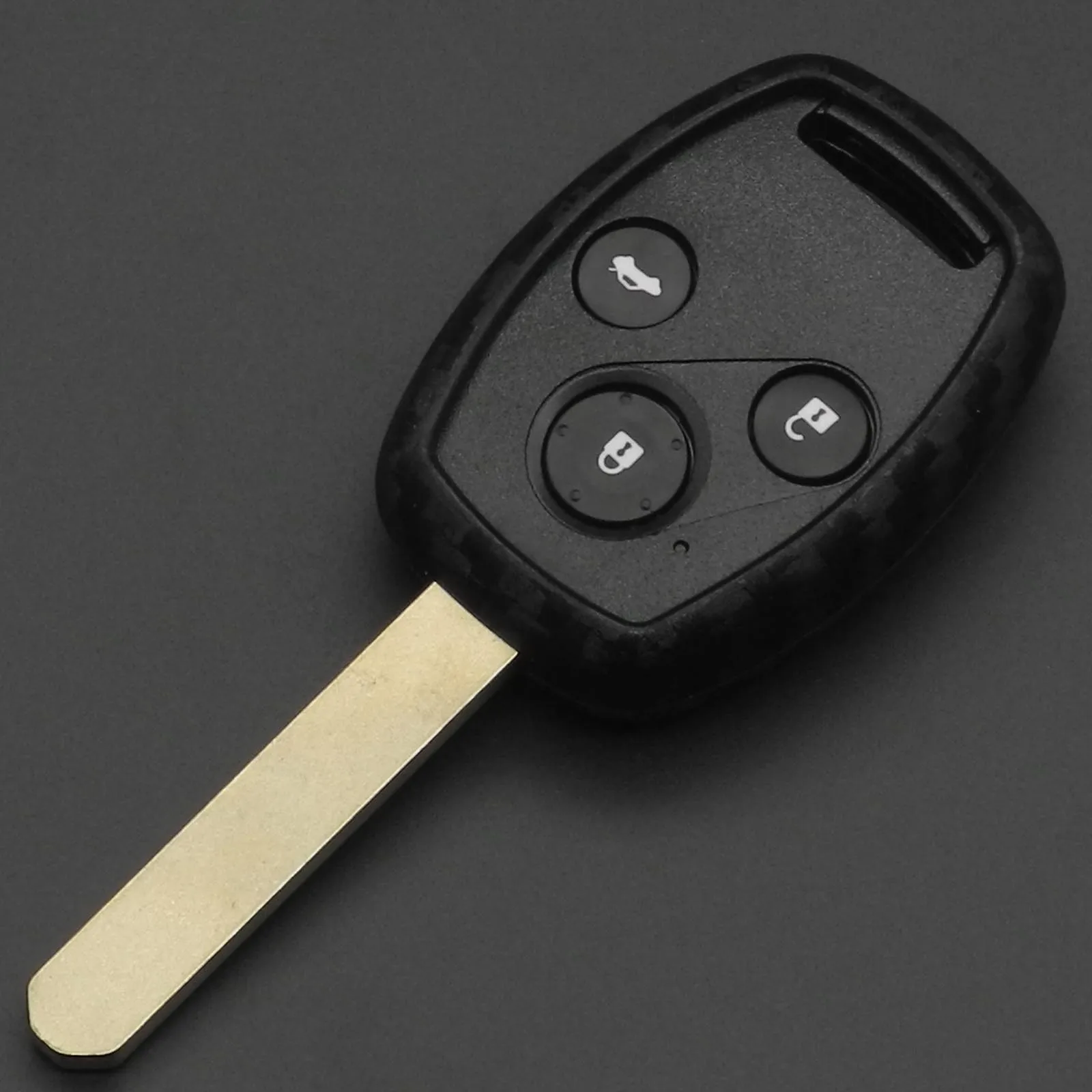 Чехол из углеродного волокна для Брелока Для HONDA Accord Civic CRV Pilot Fit 2007 2008 2009 2010 2011 2012