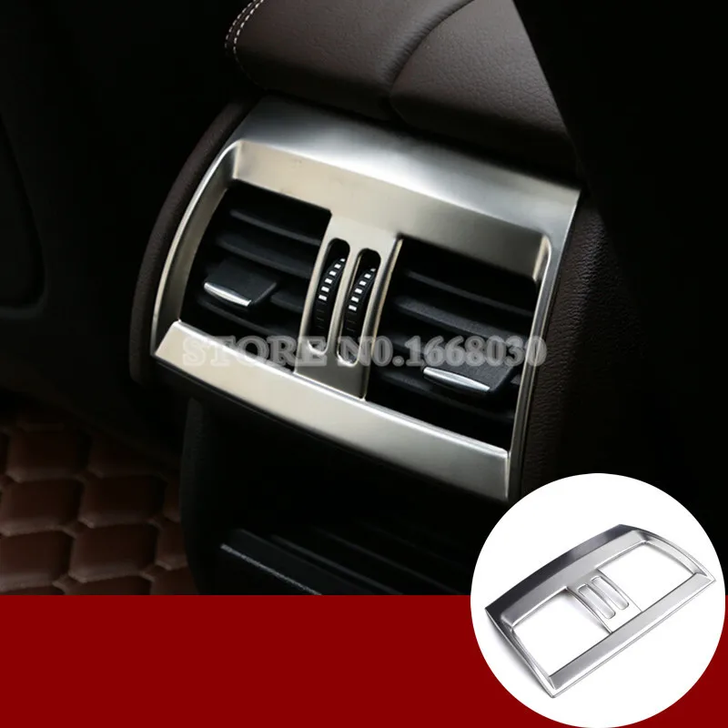 For BMW X5 F15 Interior Armrest Box Rear Air Vent Outlet Cover Trim