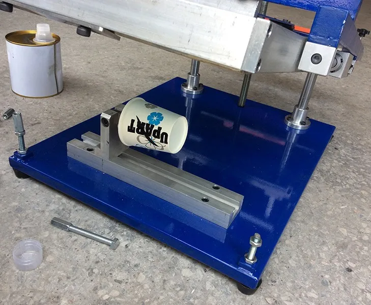 manual screen printer for paper cups