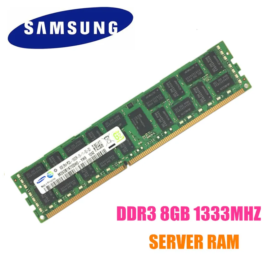 SAMSUNG 4 ГБ 8 оперативной памяти 16 Гб встроенной 4G 8G 16G DDR3 PC3 PC3L 10600R 12800R 14900R ECC REG 1600 МГц