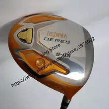 Гольф-клубов Хонма S-03 4 звезды золотой цвет гольф Драйвер 9.5or10.5 Лофт Вал графита R или S flex driver клубы