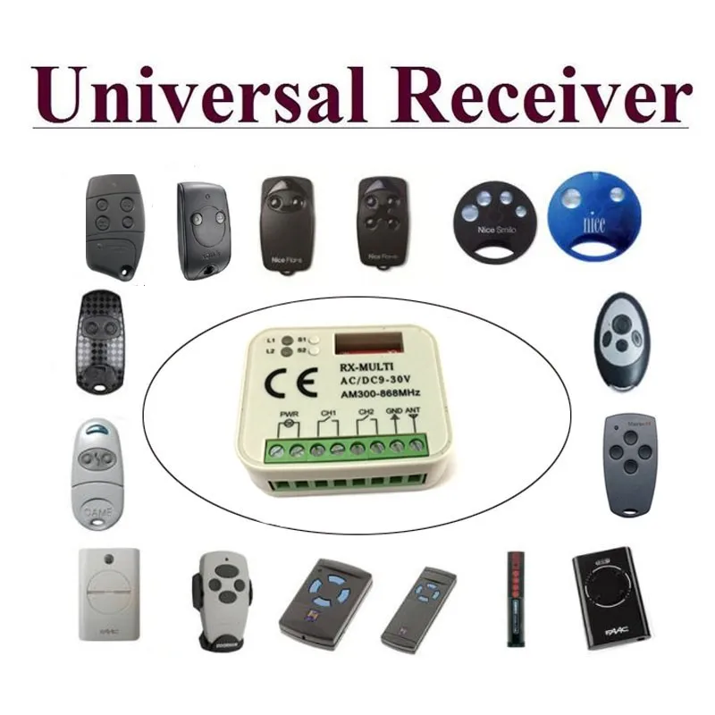 

5pcs/ lot Universal auto scan CAME TOP Doorhan FAAC garage door tranmsitter receiver 433Mhz