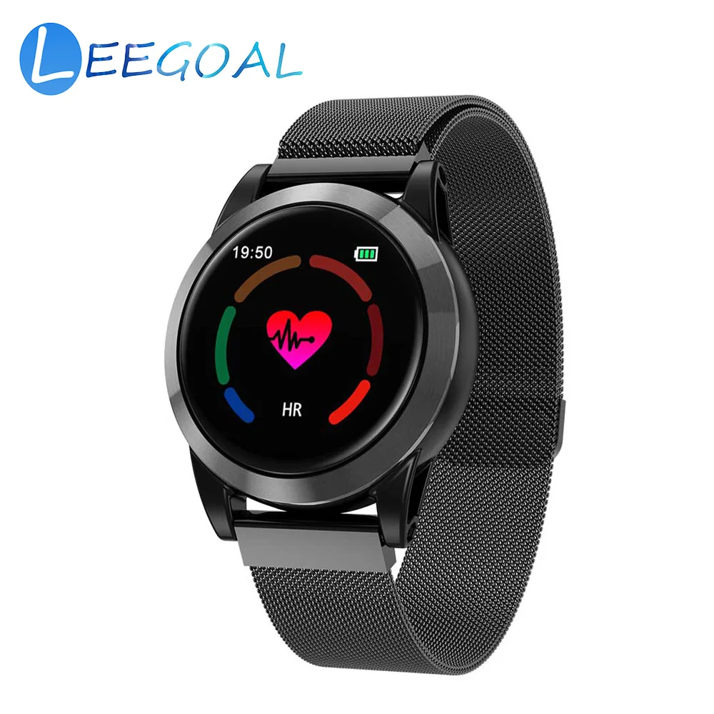 

Smart Watch R15 Heart Rate Blood Sleep Pressure Monitoring Fitness Tracker Reminder Sports Stainless Steel Strap Bracelet