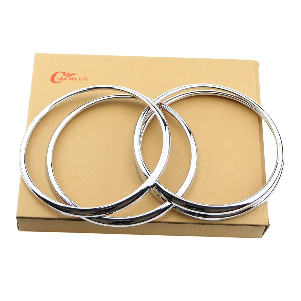 Colore My Life ABS Chrome Altoparlanti Diffusori a Tromba Decorazione Anello autoadesivo per Chevrolet Cruze 2009 2012 2013 2014 2015 2016 in Colore My Life