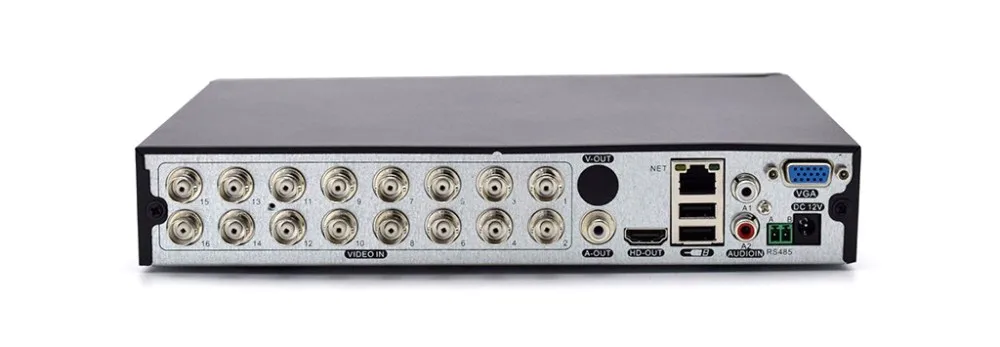 Видеонаблюдения 16-канальный видеорегистратор XVR видео Регистраторы все HD 1080P 5-в-1 16 CH Супер DVR Запись поддержка AHD/аналоговый/Onvif IP/TVI CVI Камера