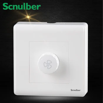 

single surface type bronze Dimmer wall fan regulator switch
