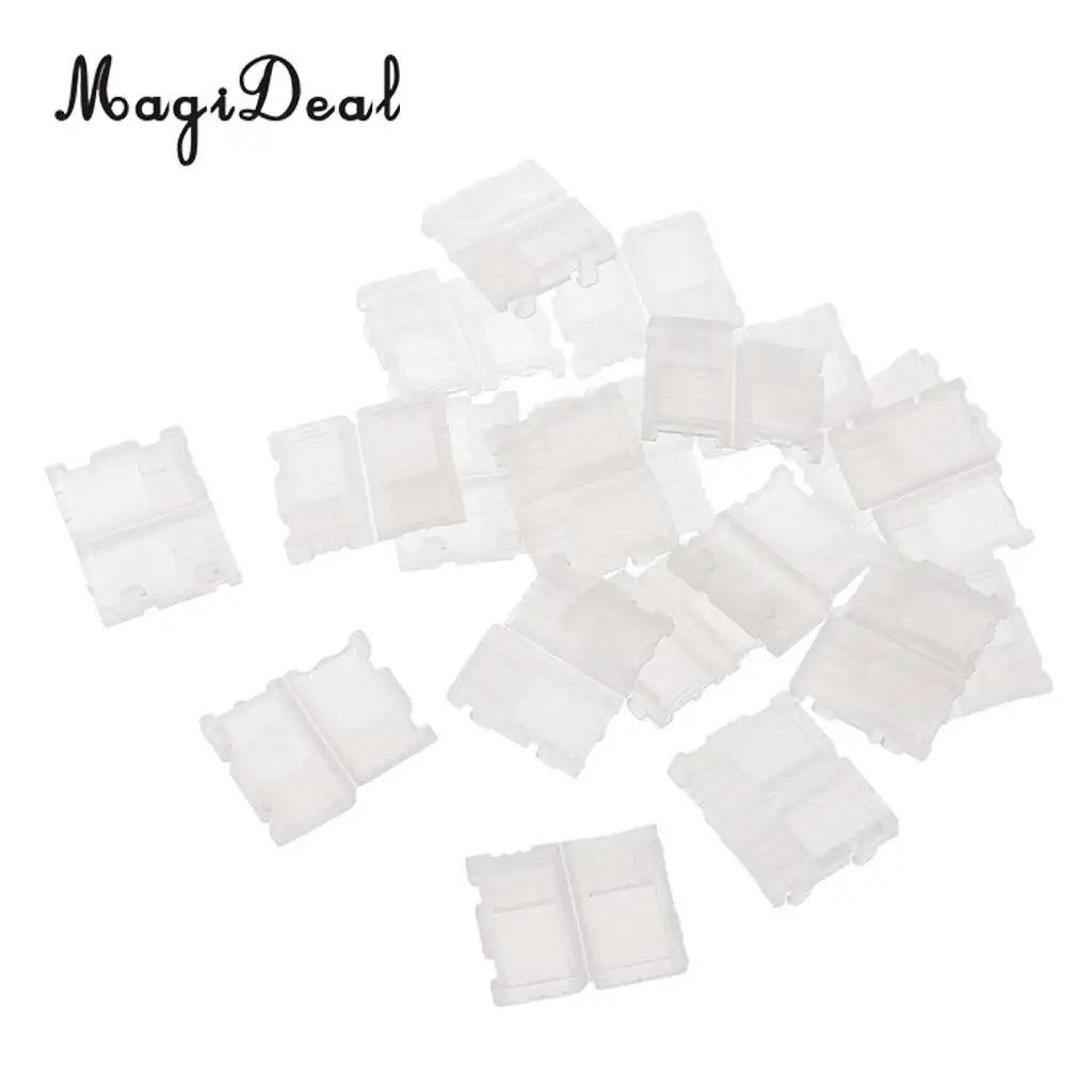 20pcs AB Clip Buckle JST Plug Connector Protector Charge Head Saver for 2S 3S 4S 5S 6S Lipo Battery