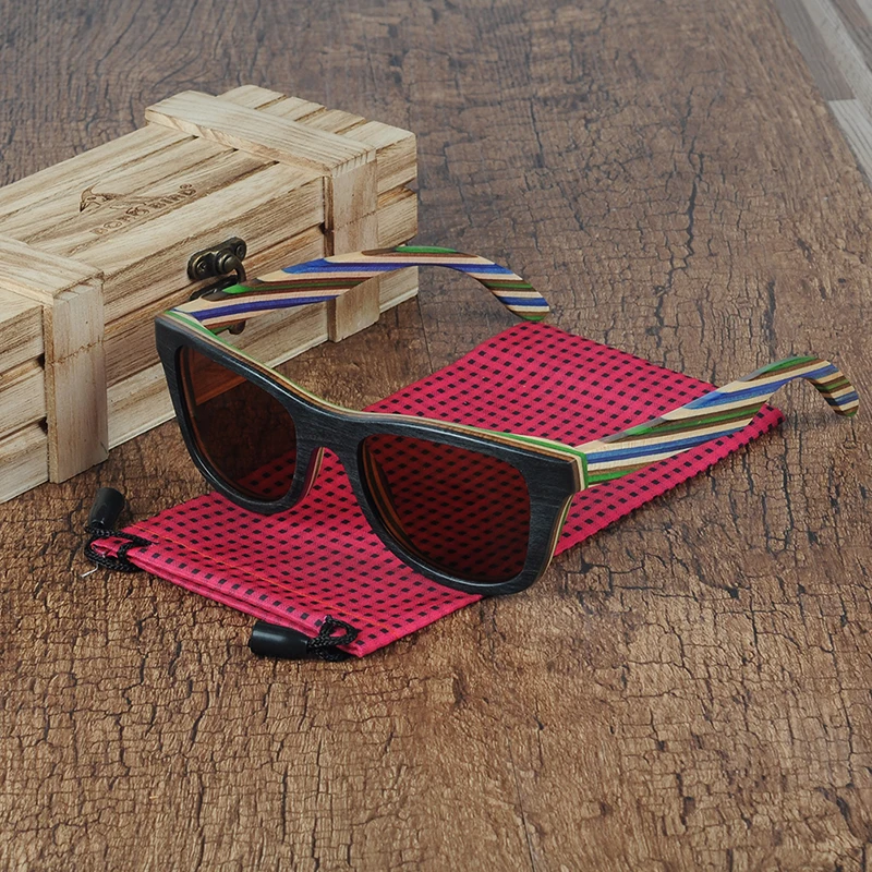 Colorful Wooden Sunglasses (22)