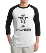 Adult Trust Me I Am An font b Engineer b font letters men t shirt 2017