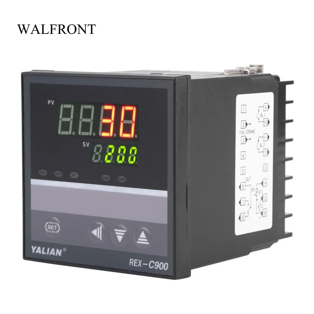 WALFRONT PID Intelligent Temperature Controller AC100 240V Digital