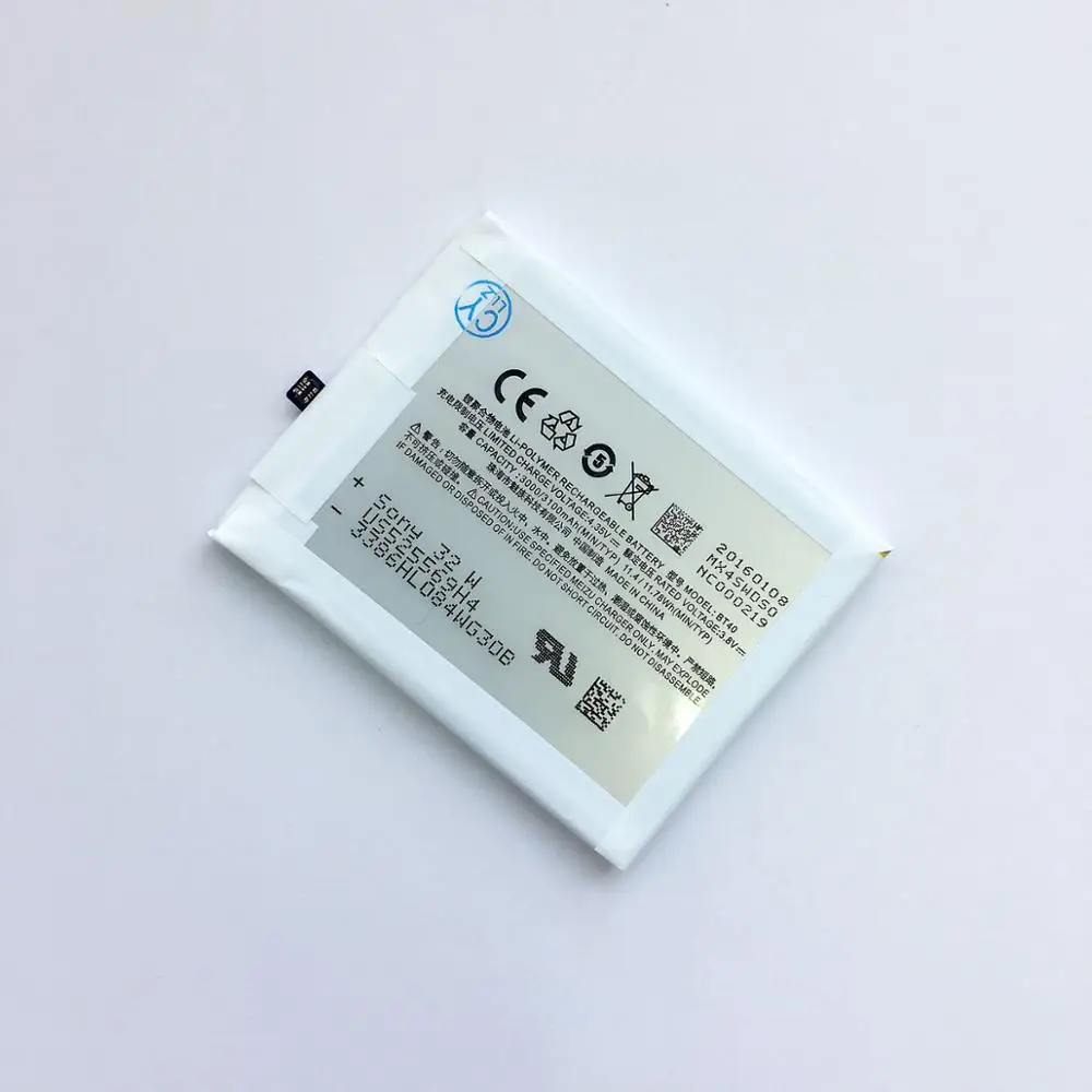 

High Quality New Original MX 4 Battery For Meizu MX4 Battery 3100mAh BT40 BT 40 BT-40 Mobile Phone Batteries