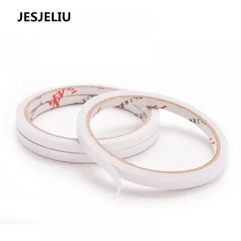 

5 Pcs/lot Useful Craft Helper Rolls 9m*6mm Strong Adhesive Double Sided Tape Sticker for Office Stationery DIY Goods