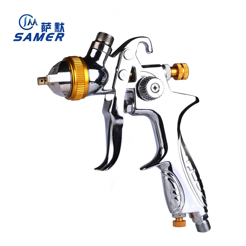 SAMER 887G HVLP Paint Spray Gun for all Auto Paint ,Topcoat and Touch