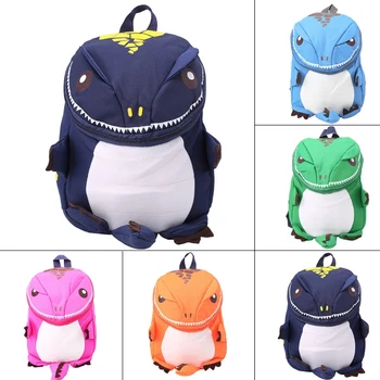 

Cute Kid Toddler Backpack Kindergarten Schoolbag 3D Cartoon Dinosaur Animal Bag