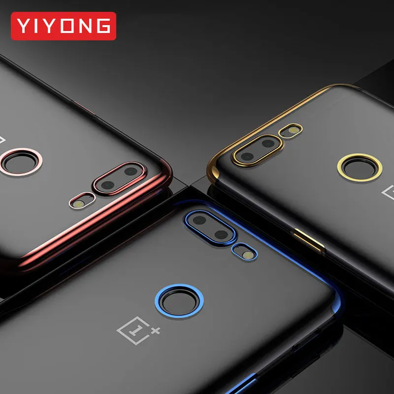 YIYONG Ультратонкий чехол для OnePlus 6 T 6 5 T TPU мягкий чехол One Plus 6 T 6 5 T Coque силиконовый чехол для OnePlus 6 T 5 T чехол для телефона s OnePlus 6 T 6 T 6