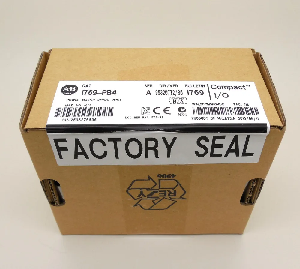 

ALLEN BRADLEY (FACTORY SEALED) 1769-PB4 /A 2013 COMPACTLOGIX POWER SUPPLY