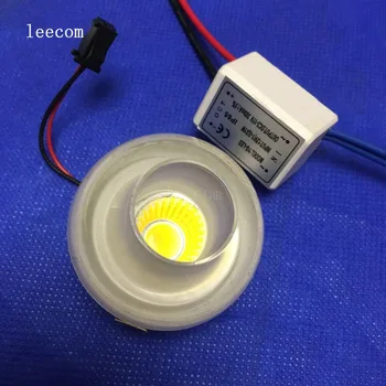 

5pcs/lot AC85-265V Mini Led COB Spotlight 3W Mini Led Spotlight for Cabinet Showcase Stair Display Spot Lighting 3Watts
