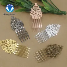 MINGXUAN 50x80 мм зубная расческа ювелирные изделия для волос очаровательные женские Цветочные заколки для волос заколки ретро аксессуары для волос