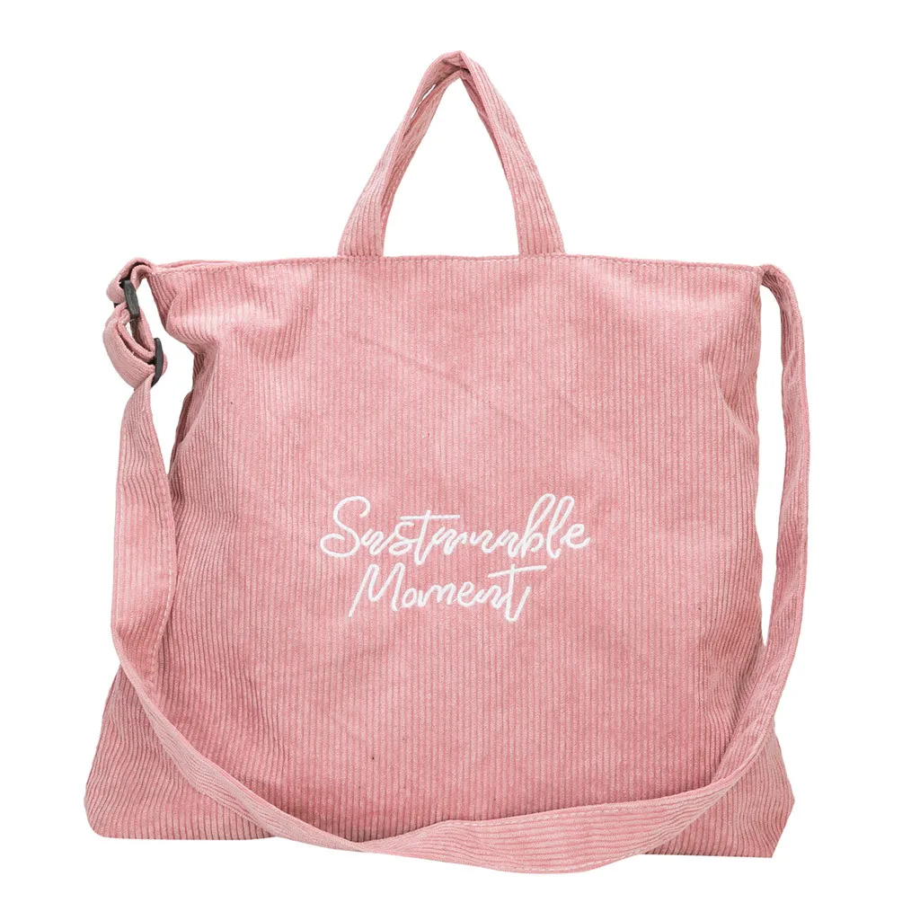 

2019 NEW Fashion crossbody bags Lady Corduroy Solid Color Wild Large Capacity Shoulder Bag Messender Bag bolsa feminina