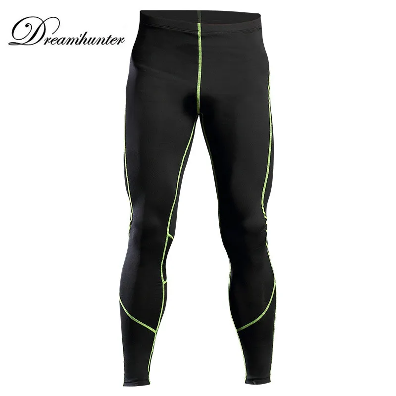 

Mens Compression Base Layer Tight Long Pants Quick Dry Fitness Leggings Running Tight High Elastic Sweatpants