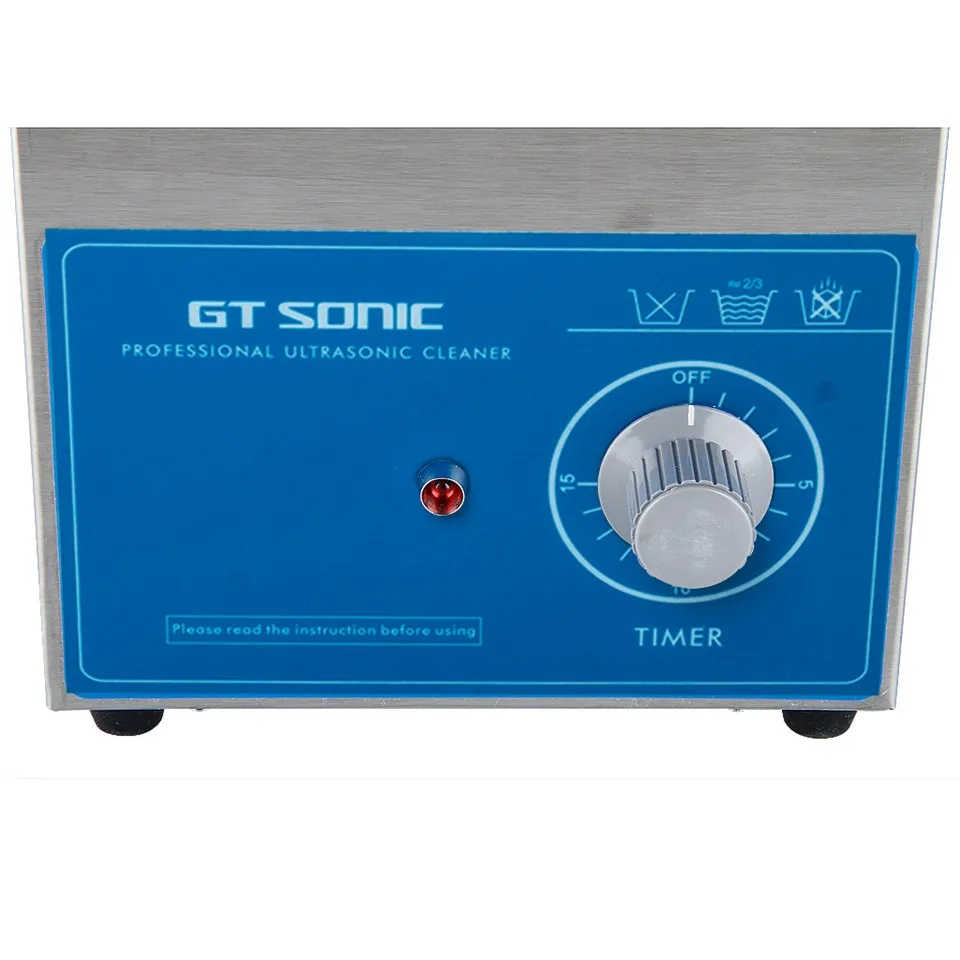 2l digital ultrasonic cleaner polishing metals tank cleaning with heater, with free cleaning basket VGT-1620QTD15