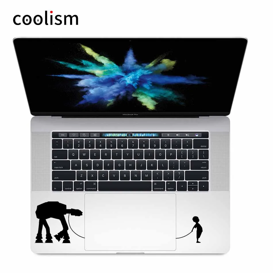 Мальчик и его AT Walker Ноутбук наклейка для трекпада Apple MacBook Air Pro Retina 11 12 13 15 дюймов