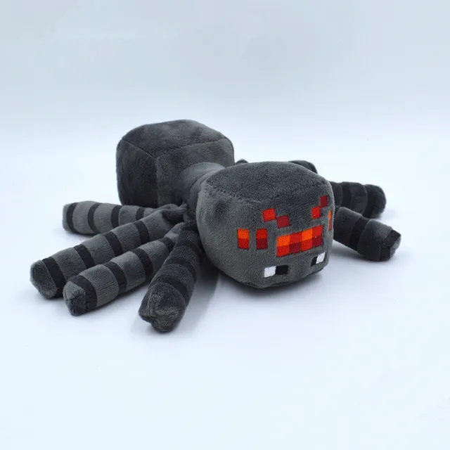 Best Offers 10 pcs/lot Wholesale Minecraft Spider Plush Dolls Minecraft Creeper Stuffed Animals Movie & TV Toys Kids Toys Birthday Gifts