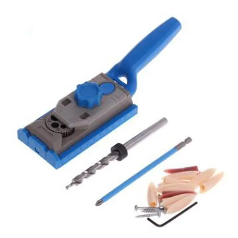 

Woodworking Pocket Hole Jig Kit Set 9.5mm Drill Guide Sleeve For Kreg Pilot and 6/8/10mm Angle Drill Guide Set For DIY Carpentry