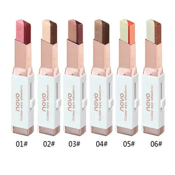 

Eyeshadow Palette Two-tone Eyeshadow Mashed Potatoes Eyeshadow Girls Department Nude Makeup Matte Beginner Beautiful