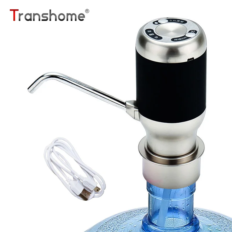 Transhome Wireless Rechargeable Electric Water Pump Portable Outdoor