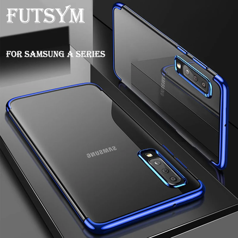

Luxury Transparent Clear TPU Case for Samsung Galaxy A30 Case Shockproof for Samsung Galaxy A10 A50 A5 A6 A7 A8 A9 2018 Case