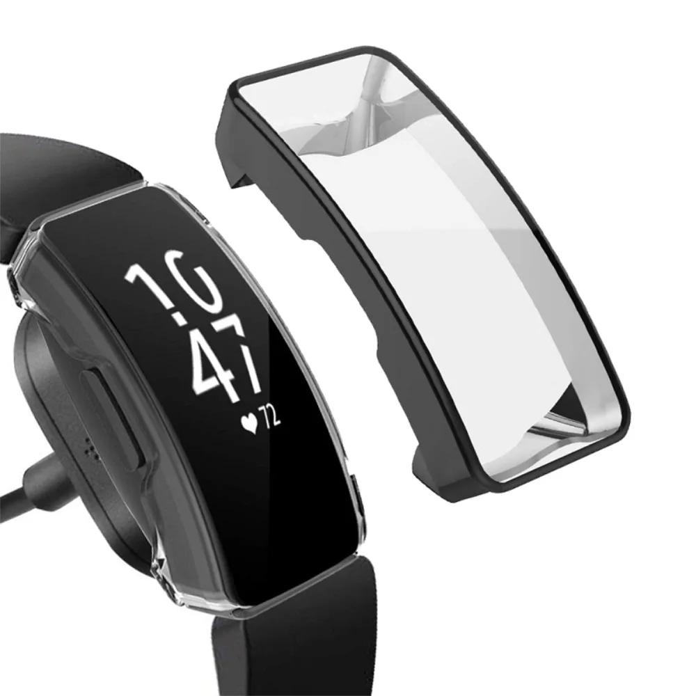 Чехол FIFATA из ТПУ Для Fitbit Inspire HR, защита экрана, противоударный чехол для Fitbit Inspire, аксессуары для браслетов