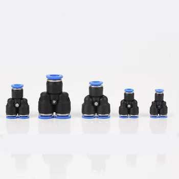 

Pnuematic fittings 12mm 10mm 6mm 4mm 8mm hose tube plastic connectors air hose connector air pipe quick joint fitting