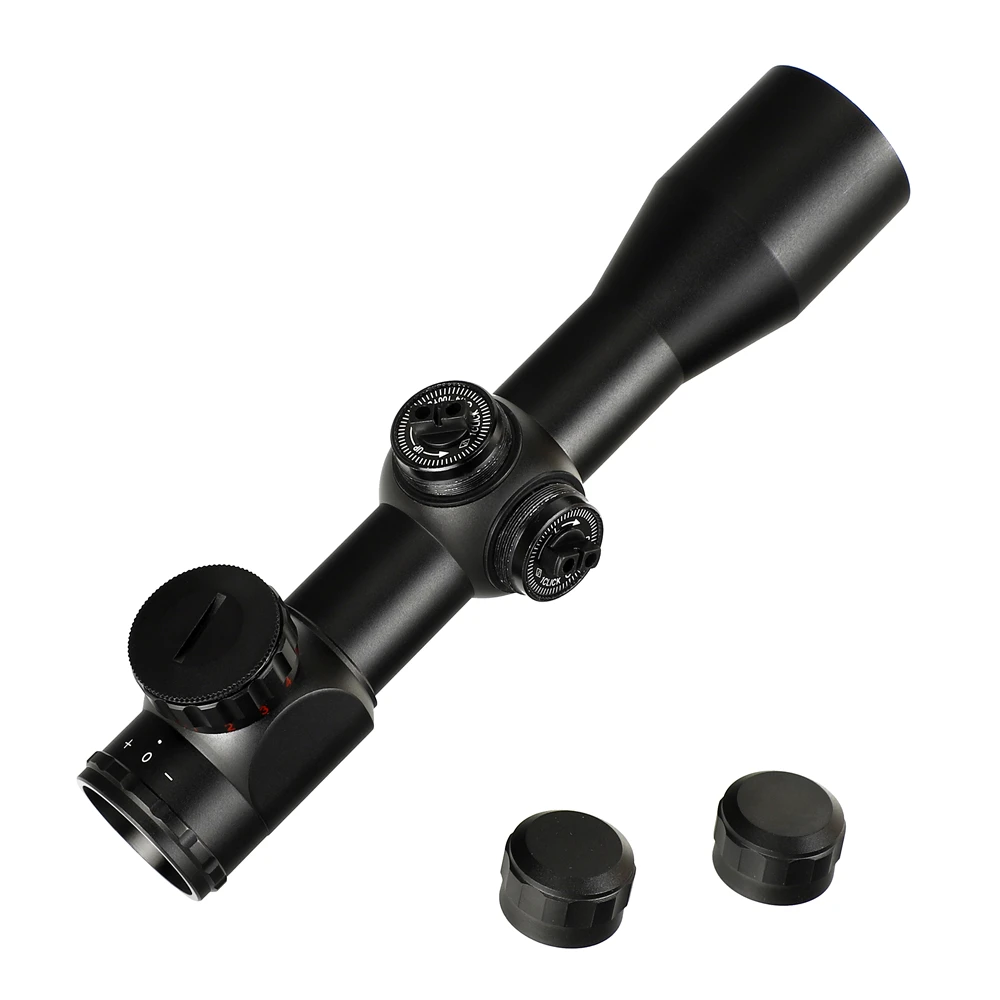 ohhunt 4x32EG 1 inch Compact Hunting Rifle Scope Tactical Optical Sight Red Green Illuminated Rangefinder Reticle Riflescope (5)