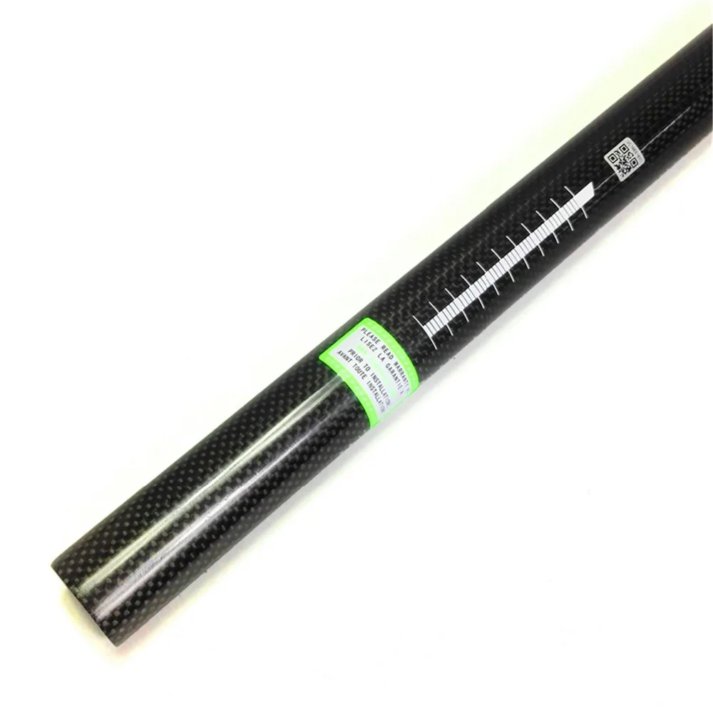 EC90 Bicycle Seatpost Carbon Fibre Seat Post 27.230.831.6mm MountainRoad Bike Seatpost MTB Offset Seat Post Green (3)