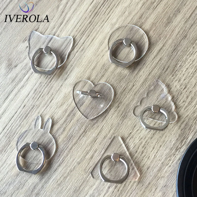 

Univerola Mount Holder Mobile Phone Holder Stand 60 Degree Mobile Phone Holder Stand Grip Ring For Phone Support Desk Cell Phone