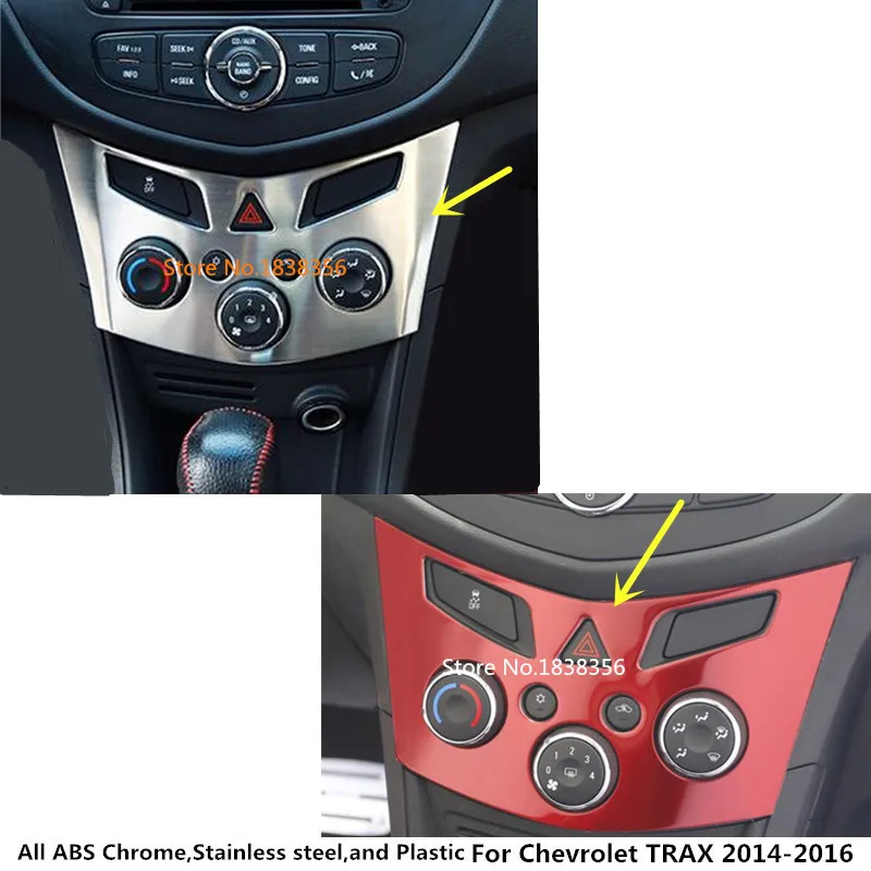 For Chevrolet TRAX 2014 2015 2016 car Warning lamp Console temperature air condition panel