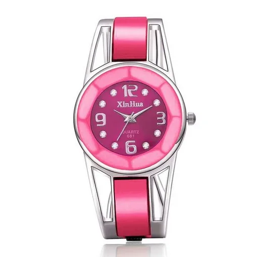 

Fashion Xinhua Brand Bracelet Watch Women Blue Luxury Stainless Steel Dial Quartz Wristwatch Ladies Casual Student Gift Watches