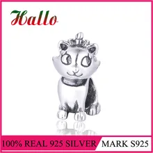 Ювелирные украшения Anqitue queen Cat Подвески Рождественский Бисер для изготовления ювелирных изделий подходит браслеты 925 берлоки для пульсера