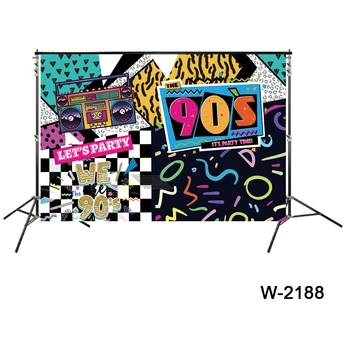 

Back To The 90's Party Backdrop1990s We Are 90's Awesome Graffiti Photography Backdrop Recorder Photo Booth Photocall Background