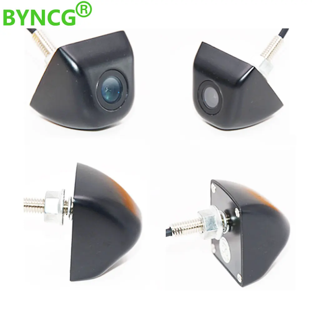 

BYNCG Car Rear View Camera Wide Degree Mini Car Parking Reverse Backup Camera Metal body Car Rearview Camera Car Park Monitor
