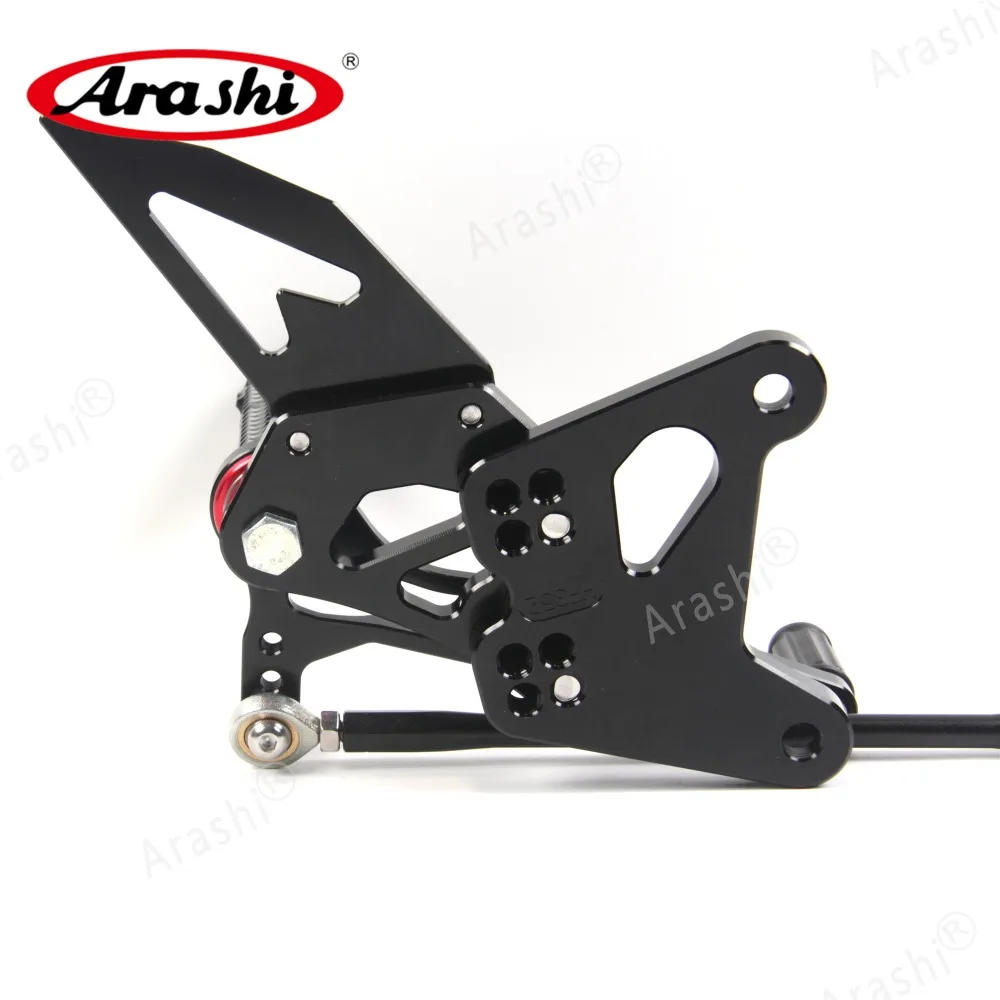 Arashi Rider подножки для KAWASAKI ZX6R ZX636 2005-2006 ЧПУ Регулируемые подножки Rearset NINJA ZX-6R ZX 6R ZX 636 2005 2006