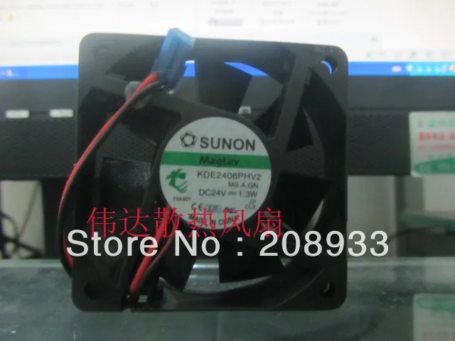 

For Sunon 6015 KDE2406PHV2 24V 1.3W
