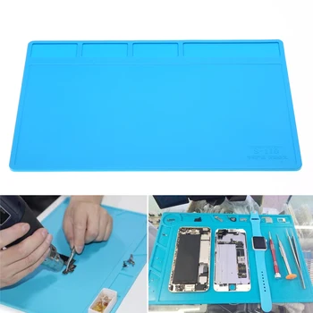 

Heat-resistant Silicone Soldering Pad Soldering Maintenance Platform Heat Insulation Pad Mat Repair Tool Mayitr