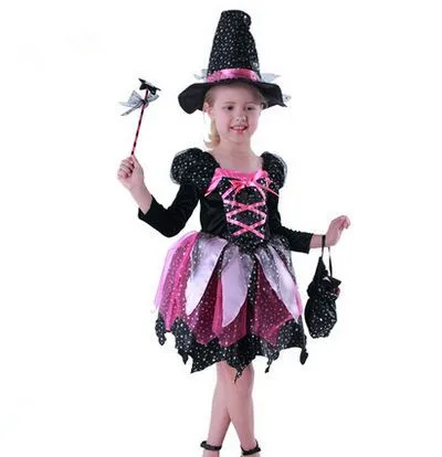 Kinderkostüm    Radiant Witch Mädchen Kleid Fasching Karneval 