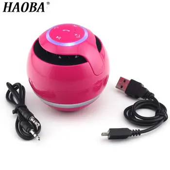 

HAOBA Wireless Bluetooth Speaker Mini Outdoor Portable Subwoofer Speaker Support TF Card Handsfree For Android Phone