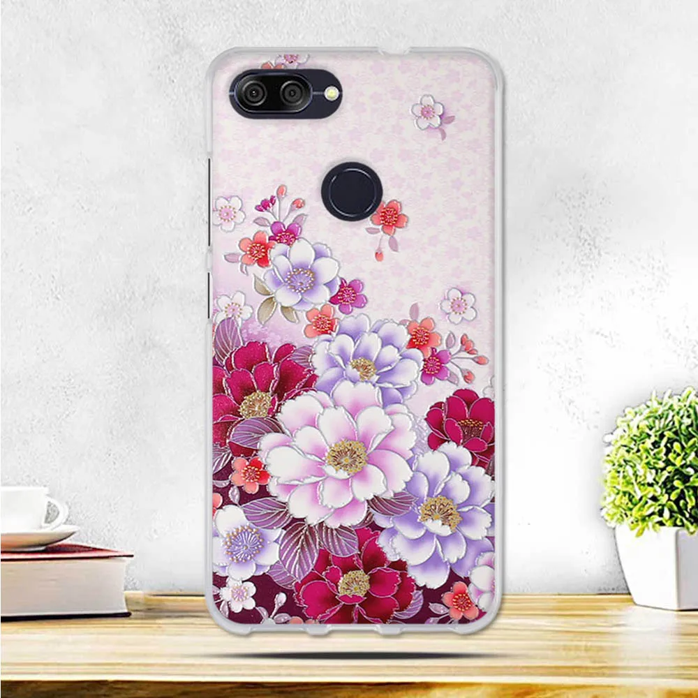 ل Asus Zenfone ماكس زائد M1 حالة TPU لينة السيليكون الغلاف الخلفي جراب إيسوز Zenfone ماكس زائد M1 ZB570TL X018D كوكه ZB 570TL حقيبة