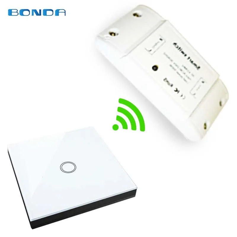 

Wireless Touch Smart Switch Stick,Common Home Modification Diy Parts With 433mhz Remote Receiver Control for home light